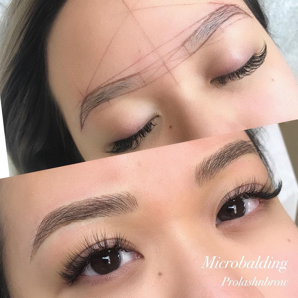 Services Microblading Ombré Eyelash Extension 